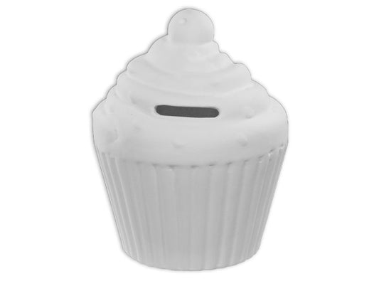 Cupcake Bank Bisqueware