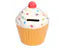 Cupcake Bank Bisqueware