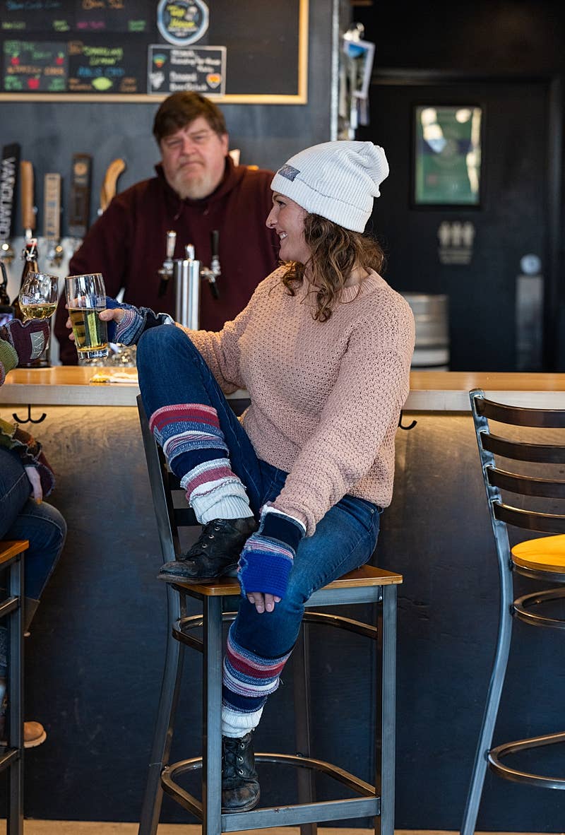 Legwarmers base colors Upcycled from sweaters