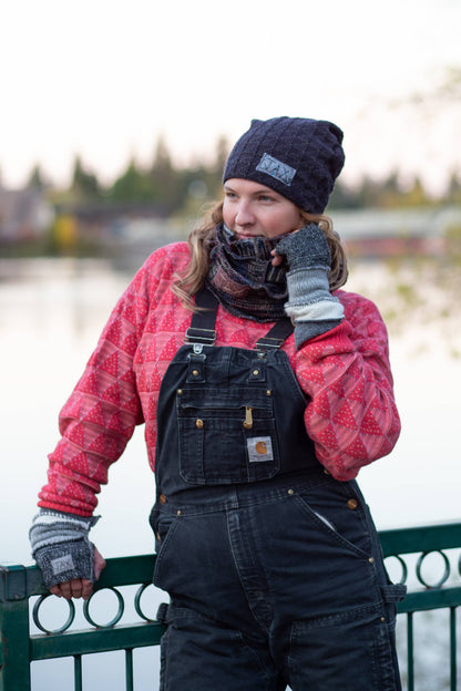 Infinity Scarf Upcycled Unisex in many colors