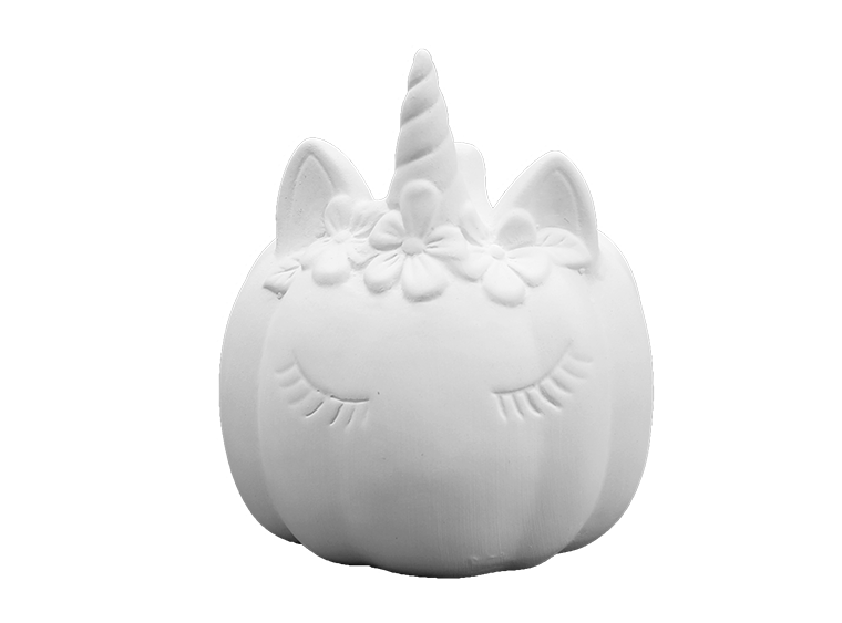 Unicorn Pumpkin Bisqueware