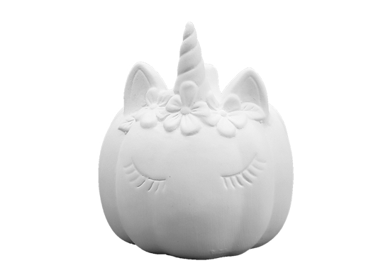 Unicorn Pumpkin Bisqueware