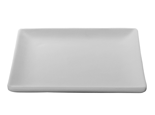 Metropolitan Coupe Bread Plate Bisqueware