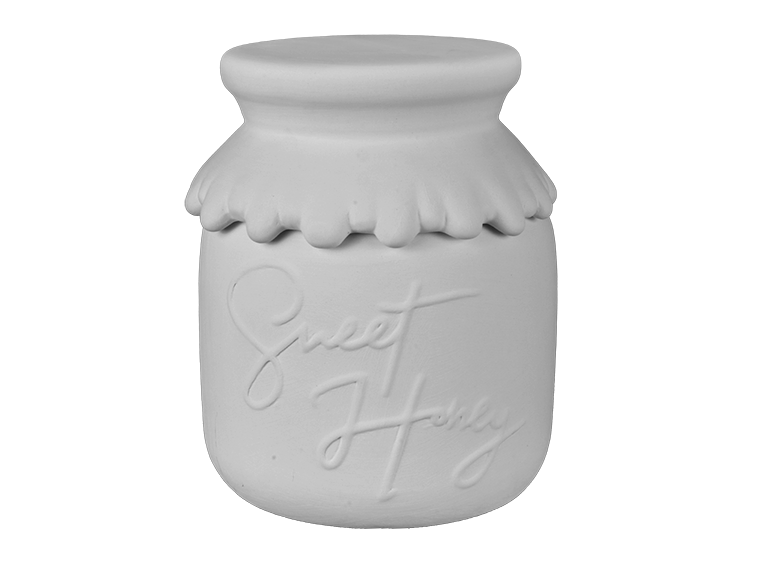 Sweet Honey Jar Bisqueware