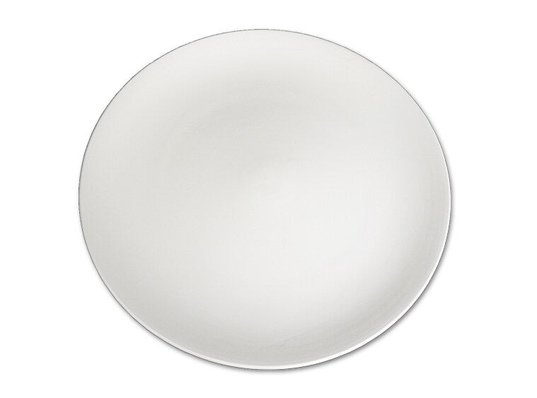 Medium Coupe Round Platter Bisqueware