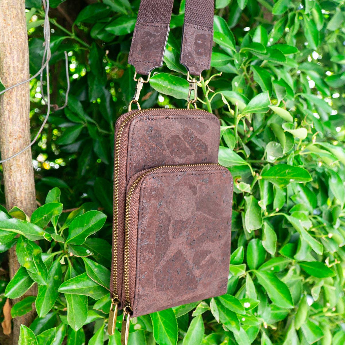 Cork Crossbody Wallet & Mobile Phone Bag