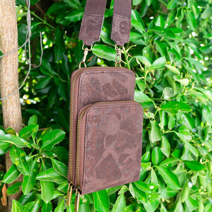 Cork Crossbody Wallet & Mobile Phone Bag