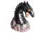 Lighted Fierce Dragon Bust Bisqueware