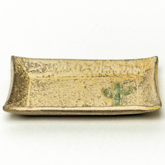 Saguaro Cactus Ceramic Trinket Dish