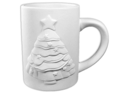 Christmas Mug Bisqueware