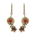 Fallen Leaf Steampunk Earrings