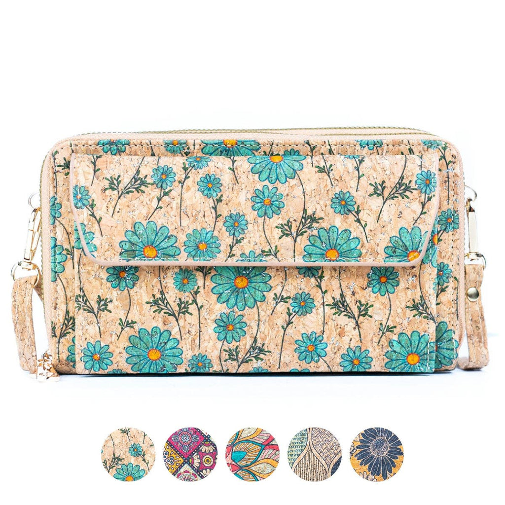 Horizontal Cork Phone Bag