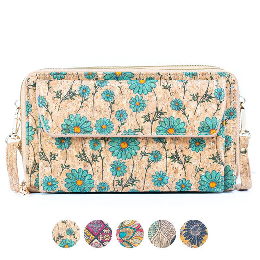 Horizontal Cork Phone Bag