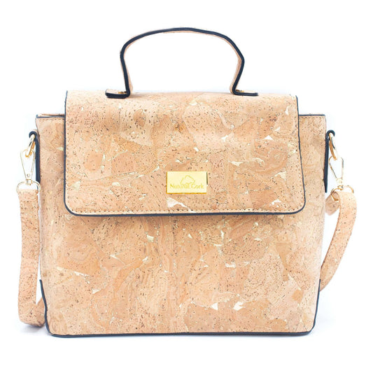 Satchel Molten Gold cork Bag