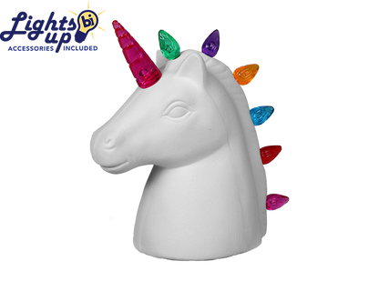Unicorn Night Light Bisqueware