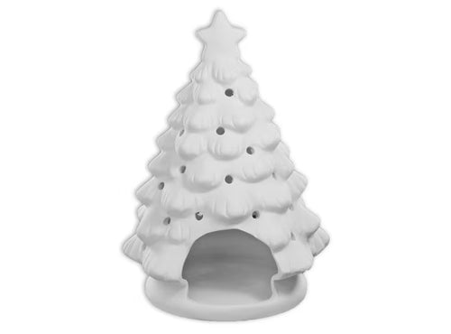 Classic Tree Votive Bisqueware