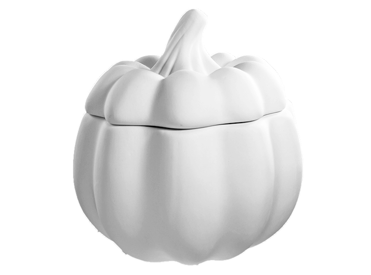 Pumpkin Container Bisqueware