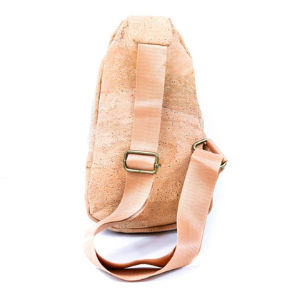 Sling Cork Bag with front pocket