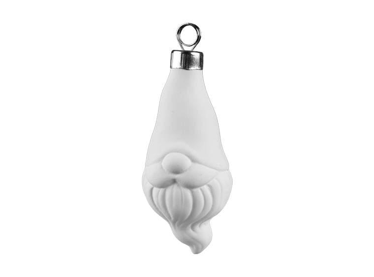 Gnome Ornament Bisqueware