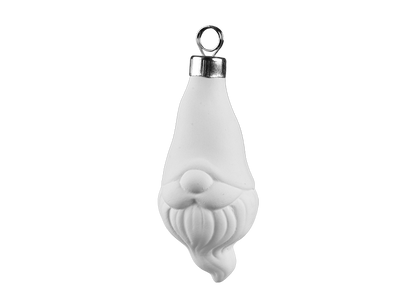 Gnome Ornament Bisqueware