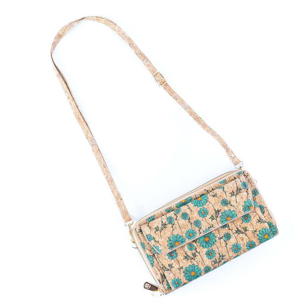 Horizontal Cork Phone Bag