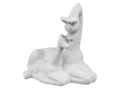 Mama and Baby Giraffe Figurine Bisqueware