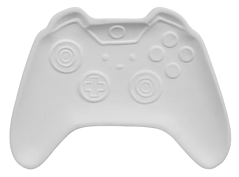 Gamer Dish Bisqueware