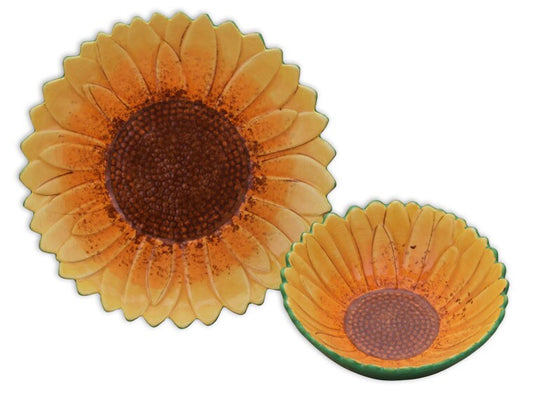 Sunflower Bowl Bisqueware