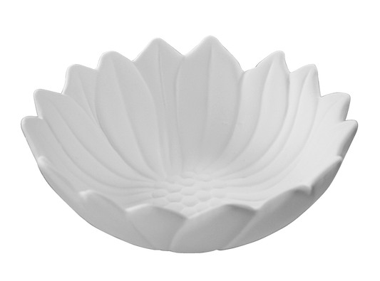 Daisy Bowl Bisqueware