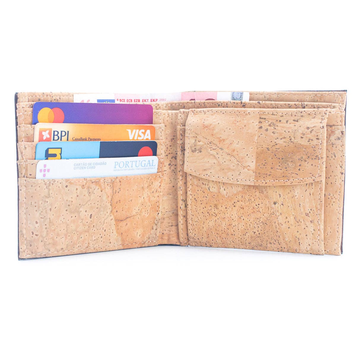 Brown Cork Men's Wallet