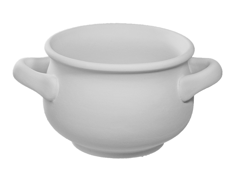 Country Soup Bowl Bisqueware