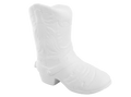 Cowboy Boot Bank Bisqueware