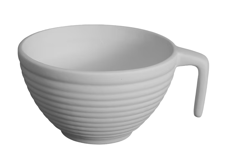 Coiled Soup Bowl Bisqueware