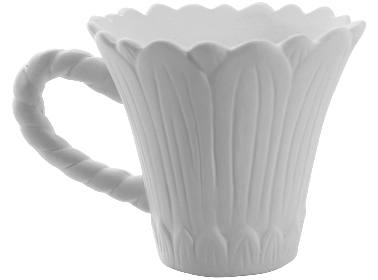 Blooming Sunflower Mug Bisqueware
