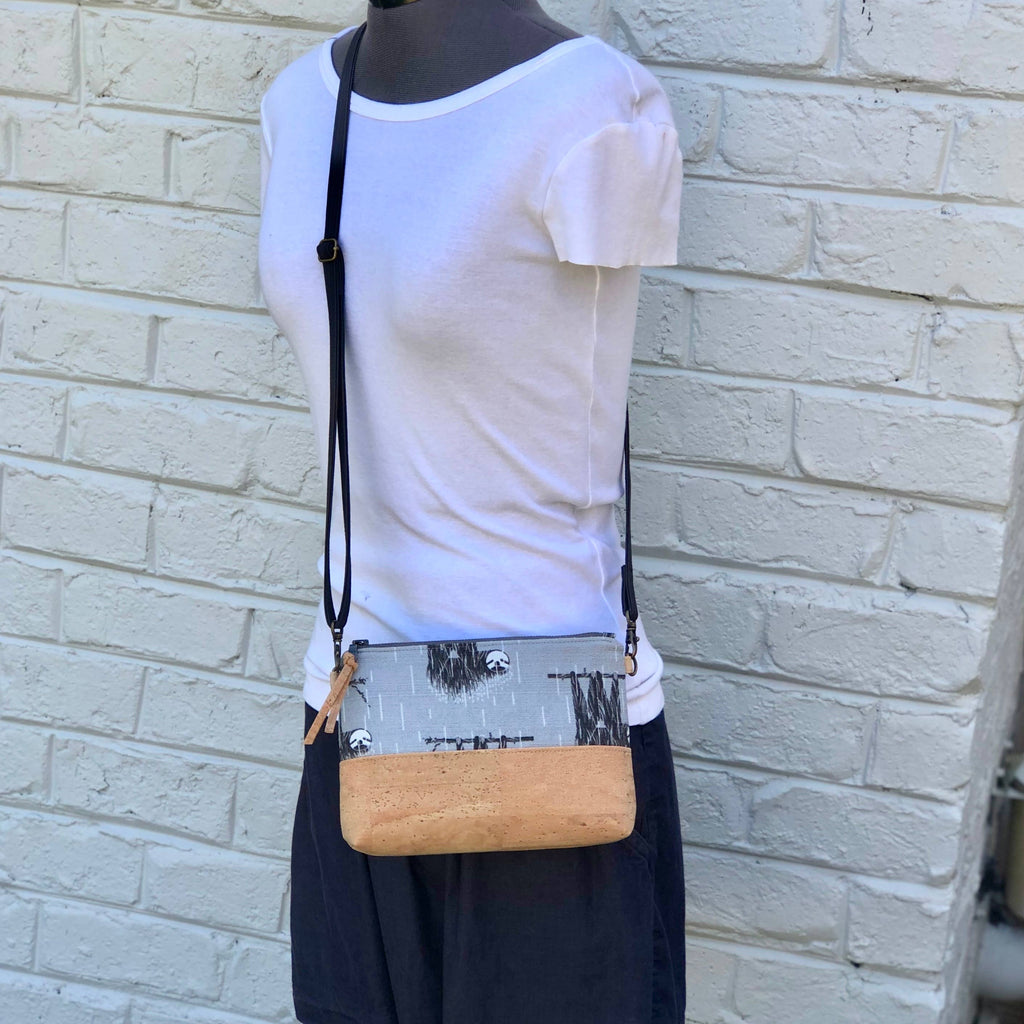 Cardinals Organic Cotton & Cork Crossbody