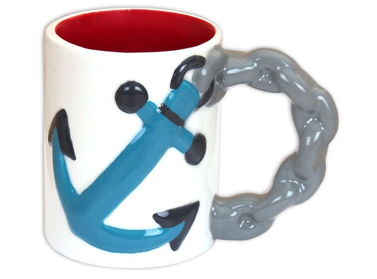 Anchor Mug Bisqueware