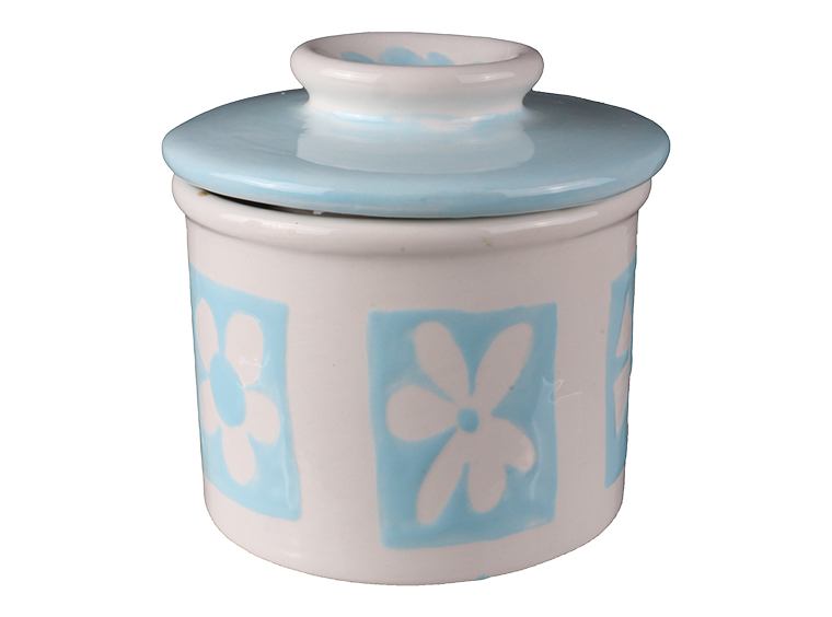 French Butter Crock Bisqueware