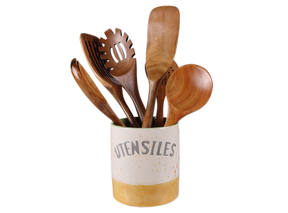 French Country Crock Bisqueware