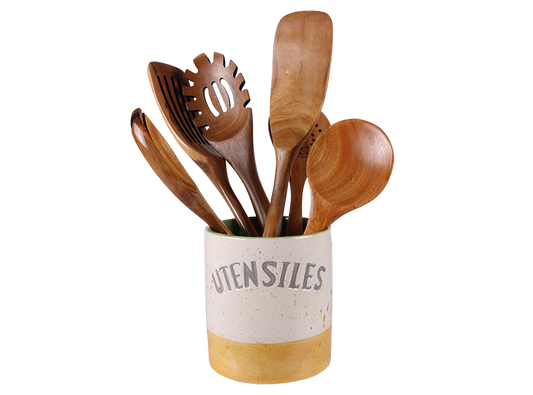 French Country Crock Bisqueware