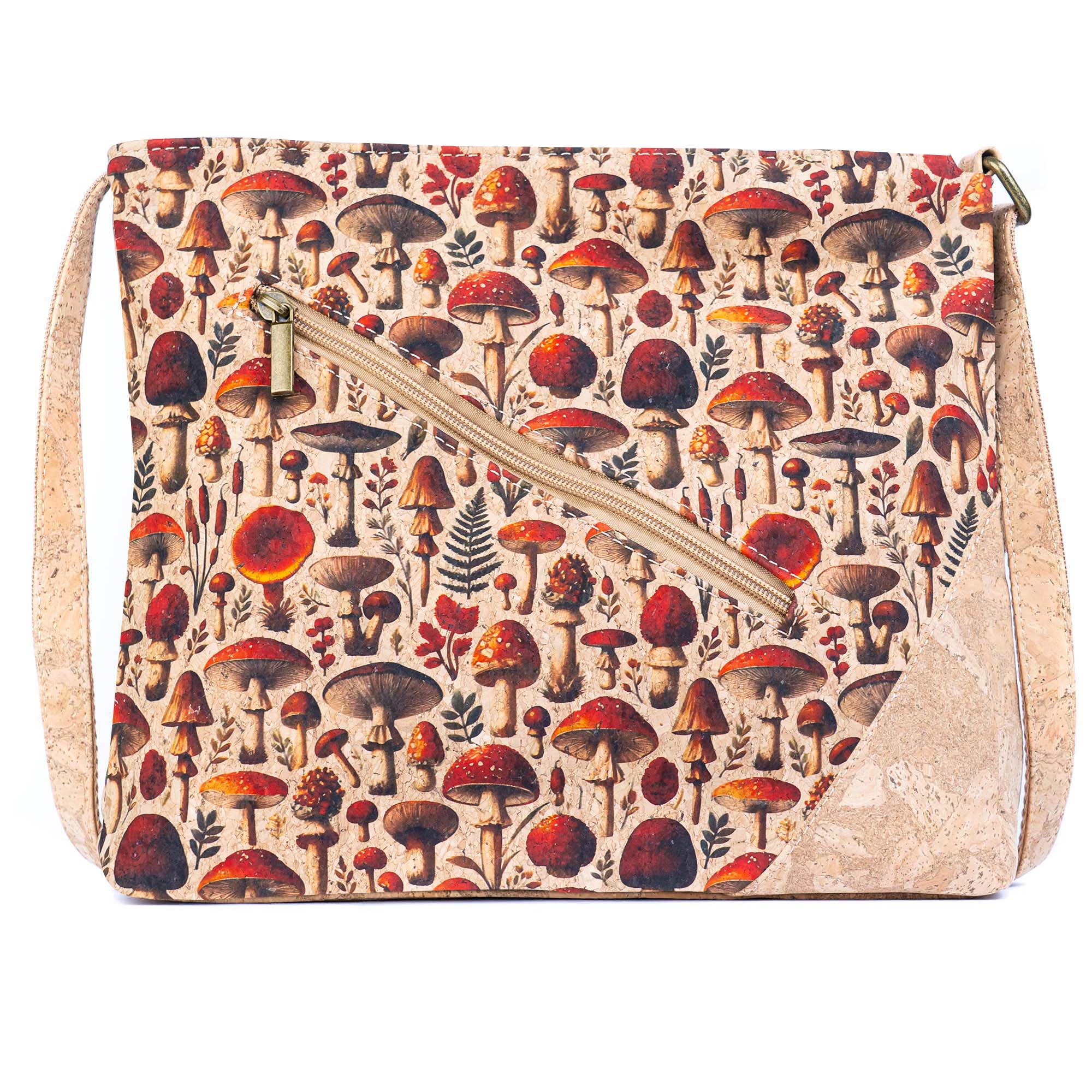 Cork Crossbody Shoulder Bag