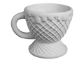 Waffle Cone Mug Bisqueware