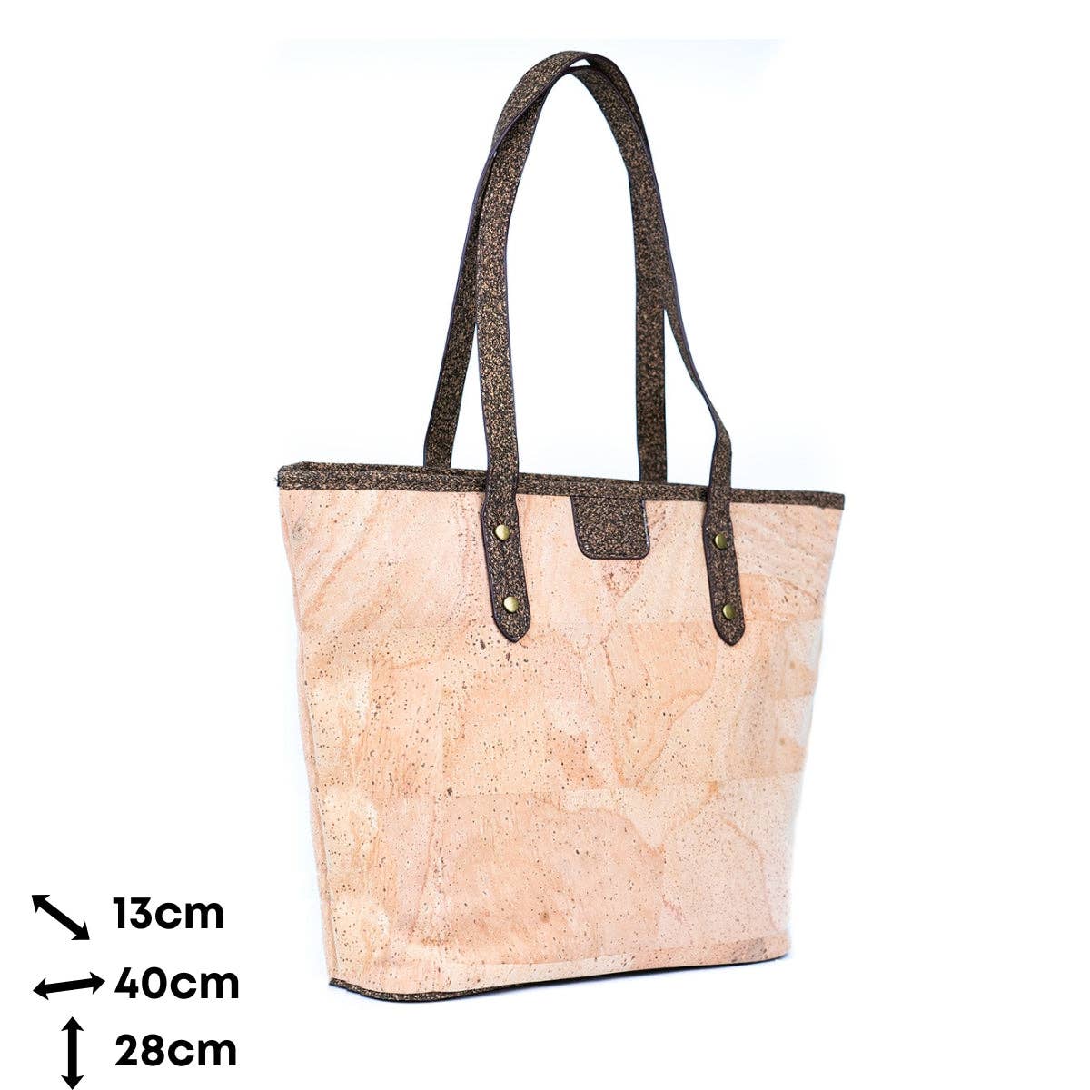 Natural Cork Women's Tote Bag - BAG-2313