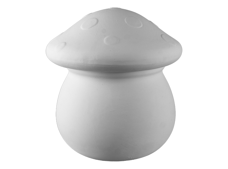 Shroom Canister Bisqueware