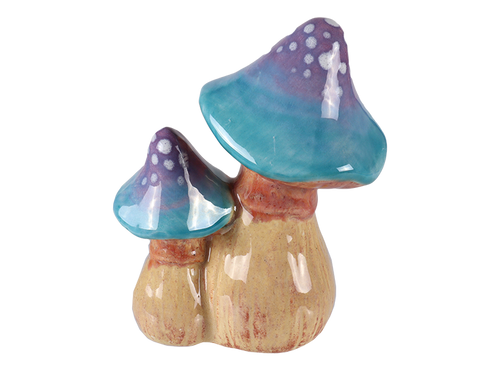 Amanita Mushroom Figurine Bisqueware