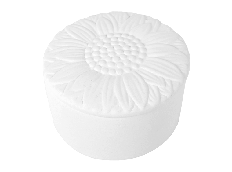 Sunflower Box Bisqueware