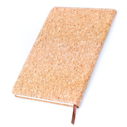 Cork Dairy Notebook with Card Holder and Pen Holder