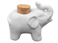 Elephant Jar Bisqueware