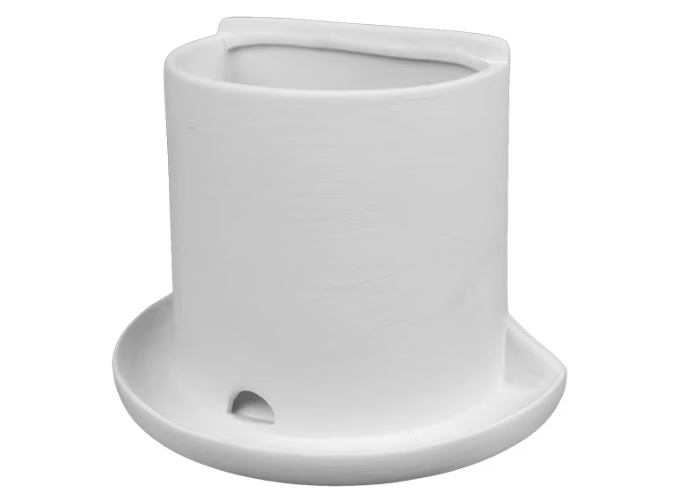 Classic Bookend Planter Bisqueware