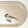 Chickadee Ceramic Platter