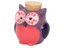 Owl Jar Bisqueware